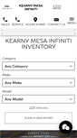 Mobile Screenshot of kearnymesainfiniti.com